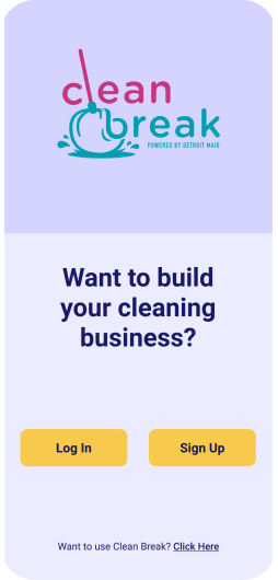 Serendip: Since its inception in 2013, Detroit Maid has been a trusted name in the cleaning industry, serving the Detroit area and its suburbs with distinction. With a rich history and a well-established business model, Detroit Maid has earned a reputation for excellence in providing top-notch cleaning services to its clientele.  In 2021, Detroit Maid’s trajectory took an exciting turn when they were introduced to Serendip by Invest Detroit. Recognizing the transformative potential of technology, particularly in the realm of on-demand services, the investment community saw an opportunity for Detroit Maid to revolutionize the cleaning landscape with an innovative new application: Clean Break.  Clean Break represents a bold leap forward for Detroit Maid, poised to redefine the cleaning industry with its on-demand platform. Designed to empower cleaners and streamline their operations, Clean Break serves as a comprehensive Content Management and Operations system, offering a suite of tools and functionalities to support small business owners in the cleaning sector.